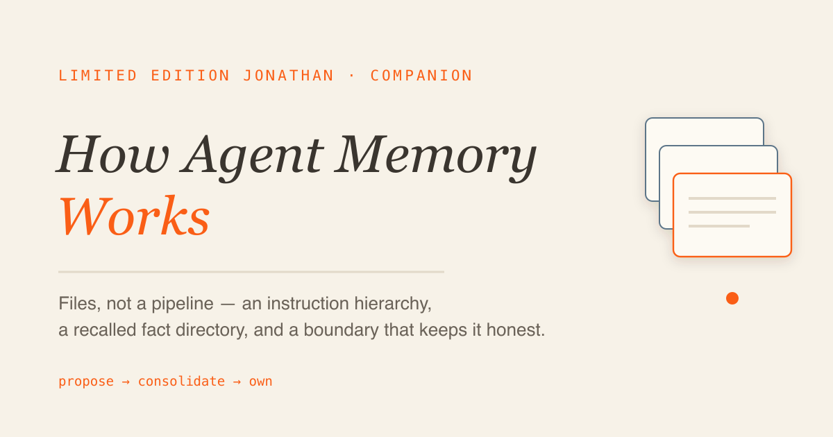 How Agent Memory Works