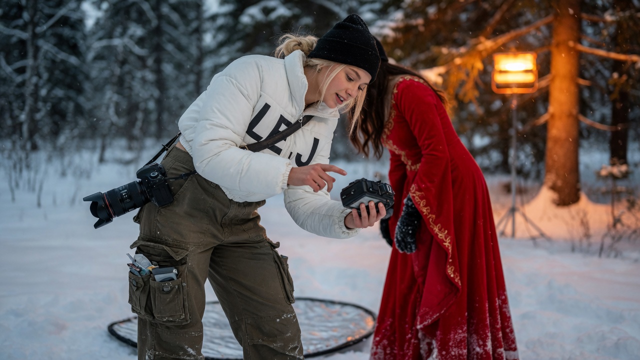 LEJ girl photographer directing, header option 38