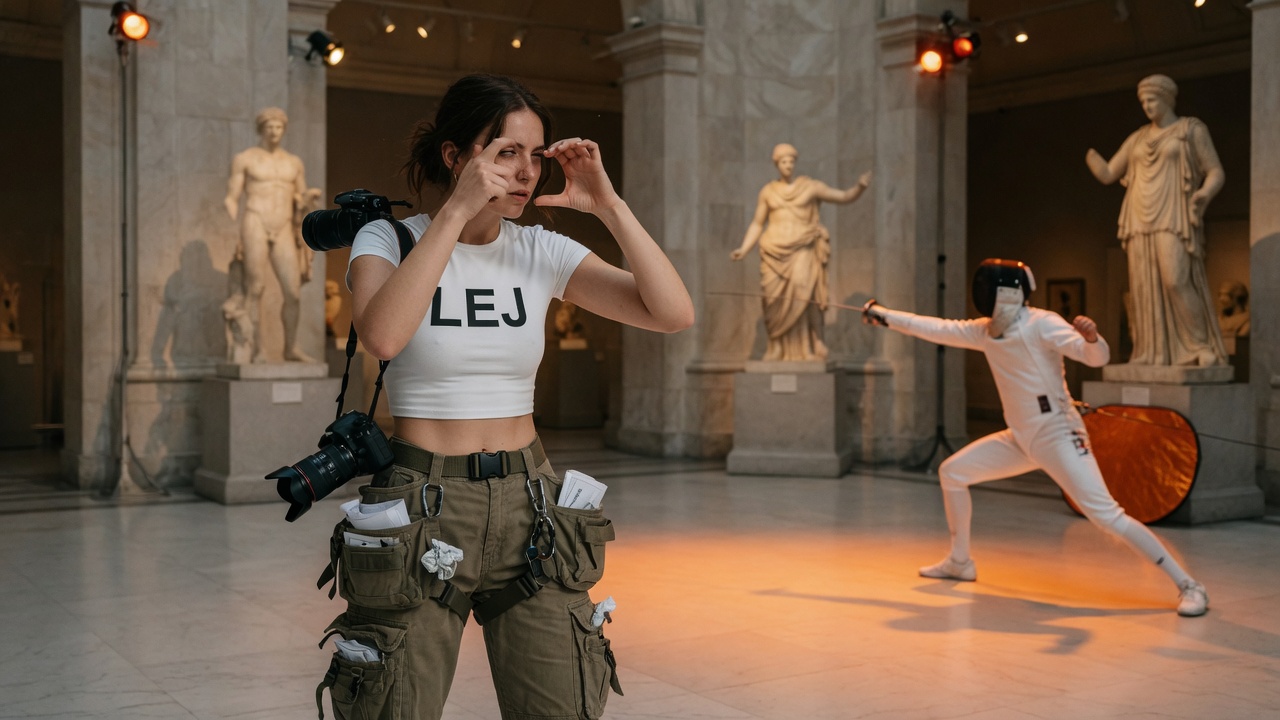 LEJ girl photographer directing, header option 45